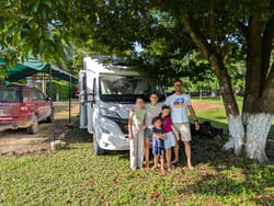 Premier camping en Colombie