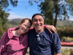 Les sourires de Kika et Anouar