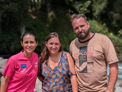 Les sourires de Laura et Nicolas en Equateur
