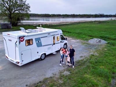 La découverte du Camping car