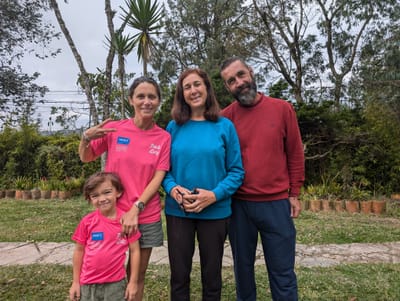 Les sourires de Nathalie et Nicolas