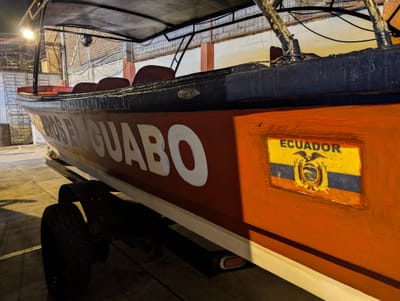 Une nuit chez les pompiers à Guabo