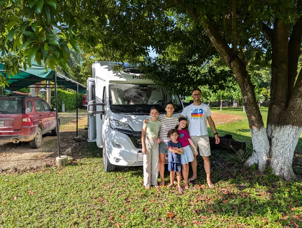 Premier camping en Colombie